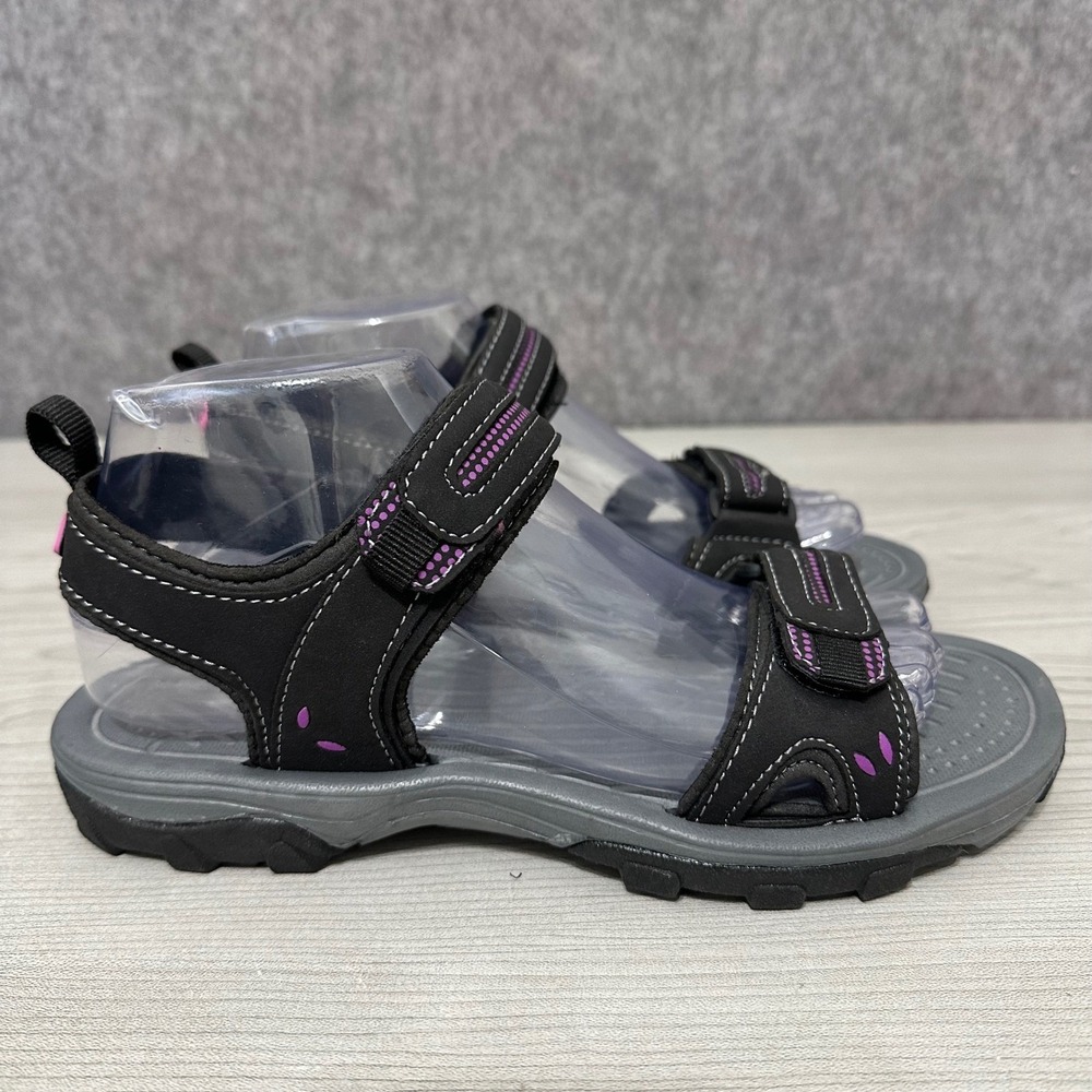 Northside Burke II Sport Sandals Black Purple Women's Size 8 Water Ready